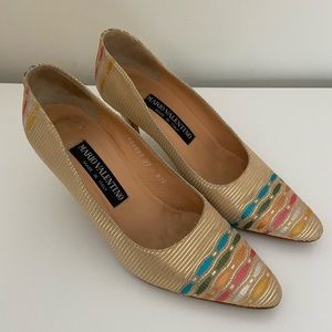 Mario Valentino Retro Pumps